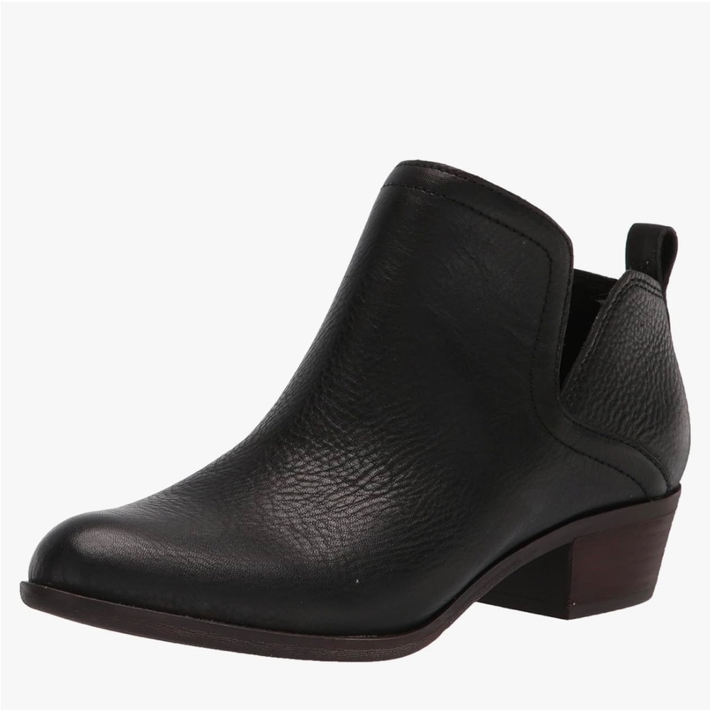 Lucky Brand Women's Bollo Bootie Ankle Boot, Black; Size 8.5